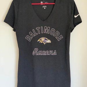 Nike Dri-Fit NFL Baltimore Ravens Sportwear Black Size M